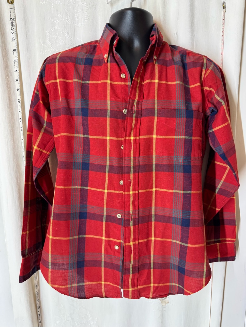 Vintage Geoffrey Scott Plaid